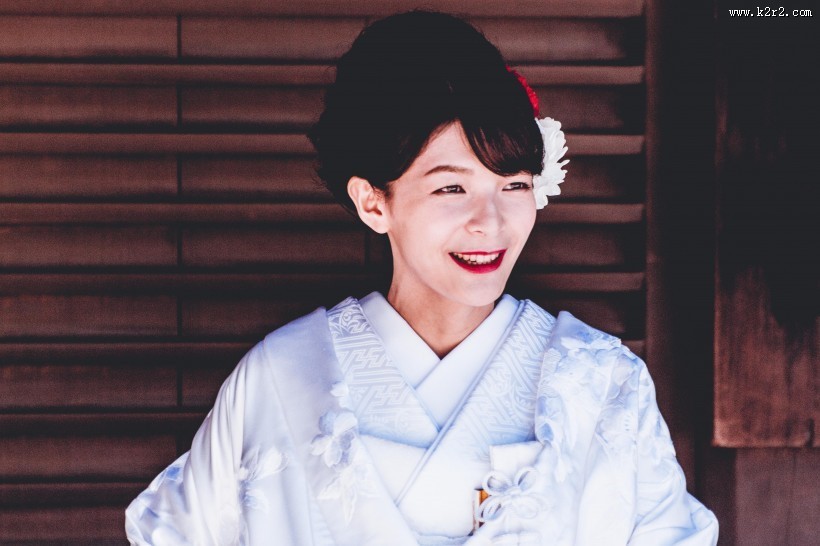 穿着传统和服的日本人图片大全
