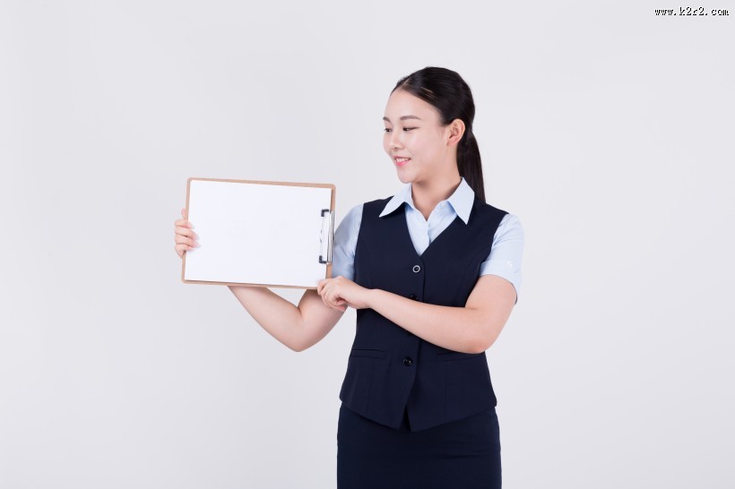 展示工作计划的职业白领图片大全