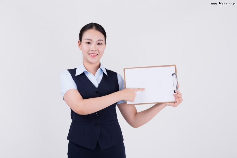 展示工作计划的职业白领图片大全