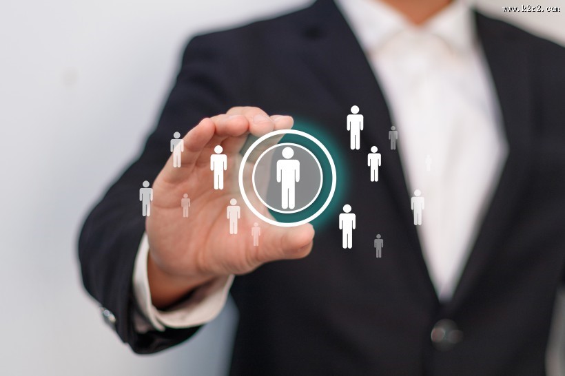 商务招聘形象概念图片