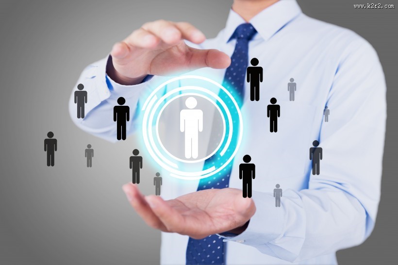 商务招聘形象概念图片