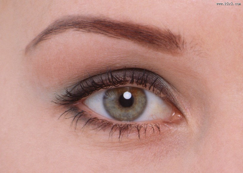 女士眉毛眼睛的特写图片大全
