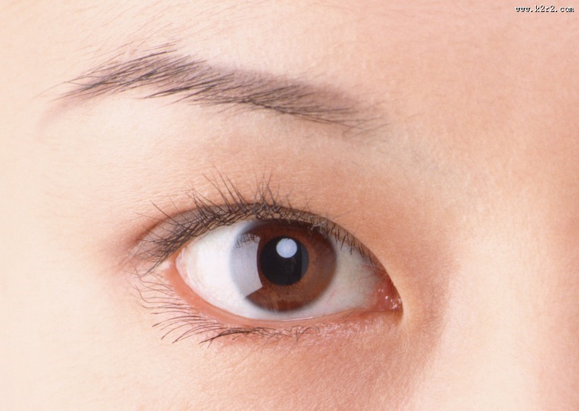 女士眉毛眼睛的特写图片大全