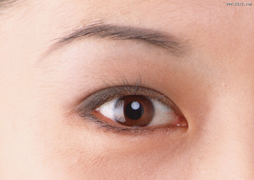 女士眉毛眼睛的特写图片大全