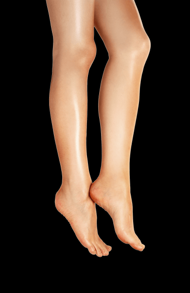 美腿透明背景PNG图片