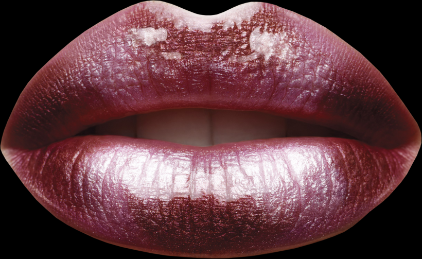 嘴部透明背景PNG图片
