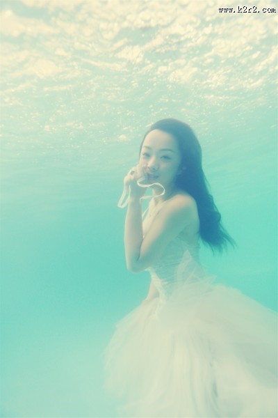 唯美水下人物摄影图片大全