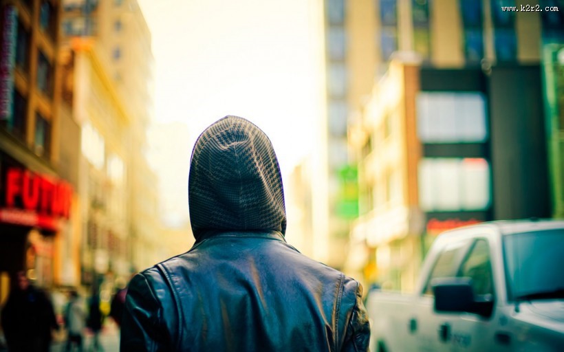 唯美人物背影图片