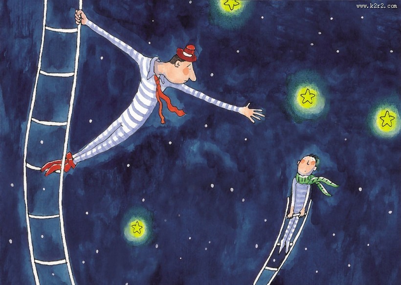 抽象人物油画图片