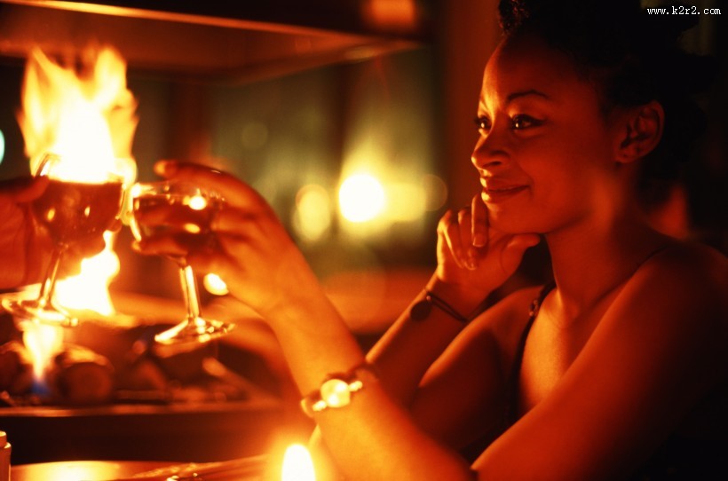 白领工作交谈图片