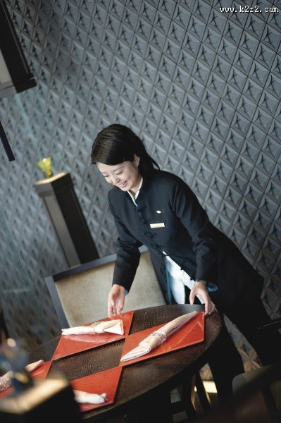 文华东方酒店服务人员图片