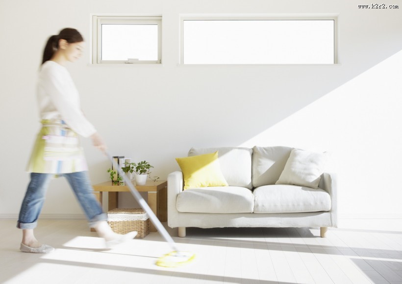 打扫清理房间图片
