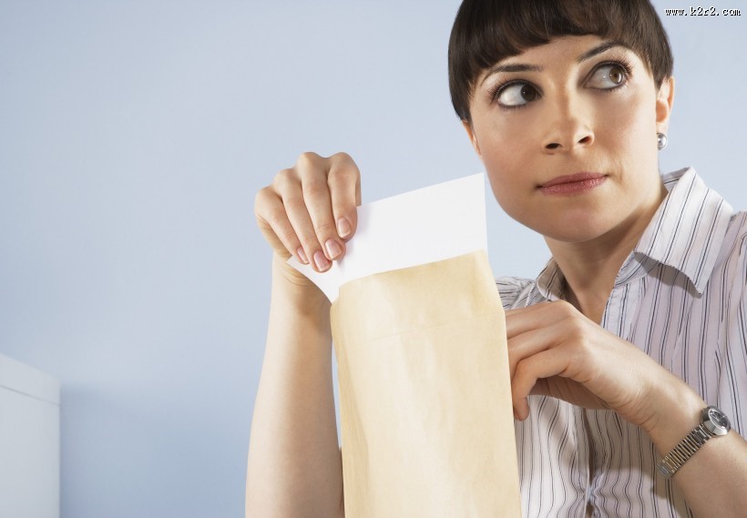 女性商业滑稽姿态图片