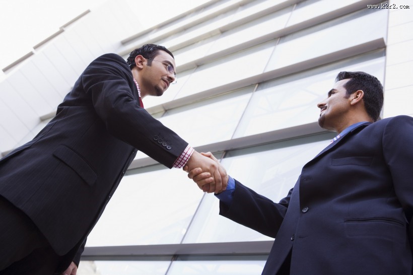 中东与西方商务合作图片