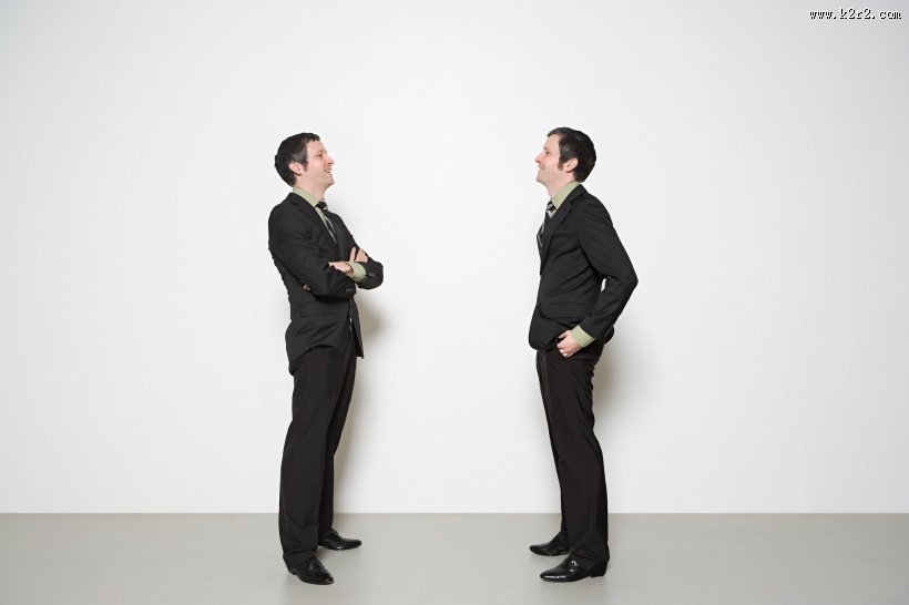 男性孪生概念图片