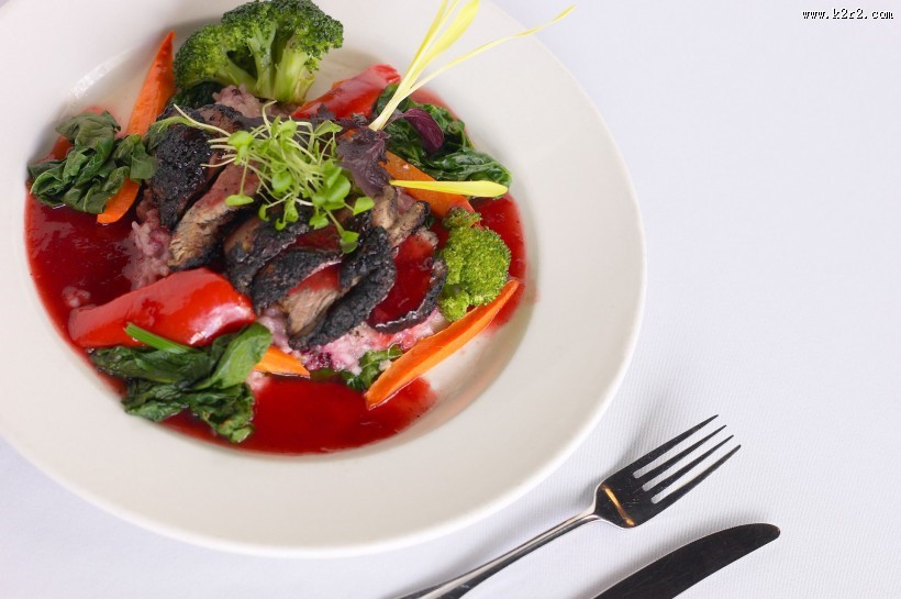 西餐餐具摆放用法图片