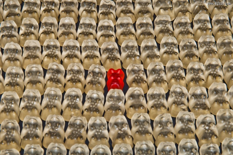 颜色鲜艳的软糖图片