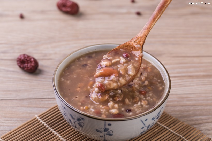 煮好的腊八粥图片大全