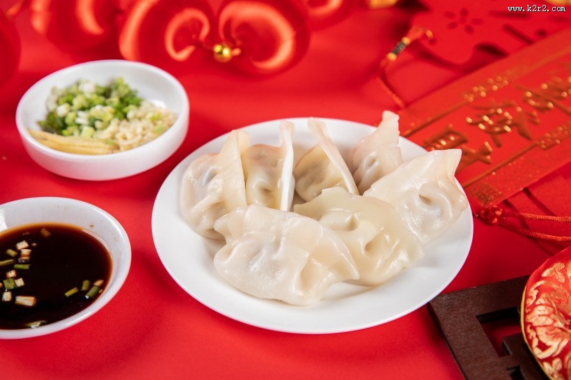 好吃的煮熟的饺子图片大全