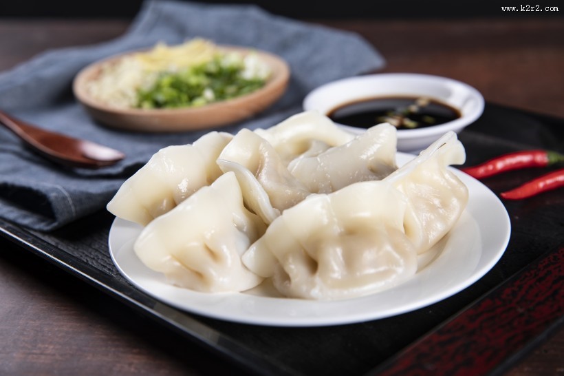 好吃的煮熟的饺子图片大全