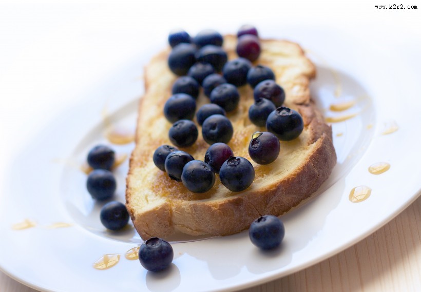 清香可口的蓝莓图片