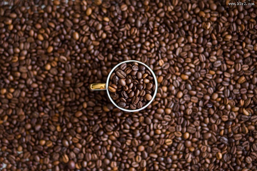 醇香的咖啡豆图片大全