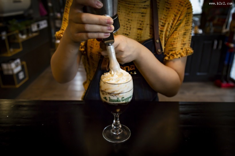 别致香浓表达爱恋的爱尔兰咖啡图片大全