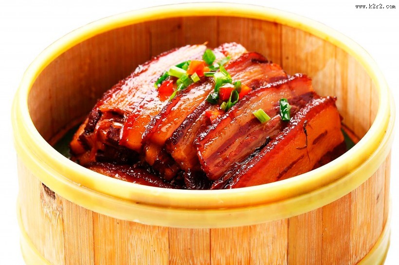 桂林特色名菜荔浦扣肉图片