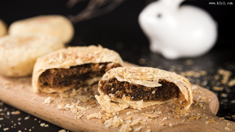 苏式月饼地方特色美食图片大全