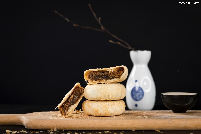 苏式月饼地方特色美食图片大全