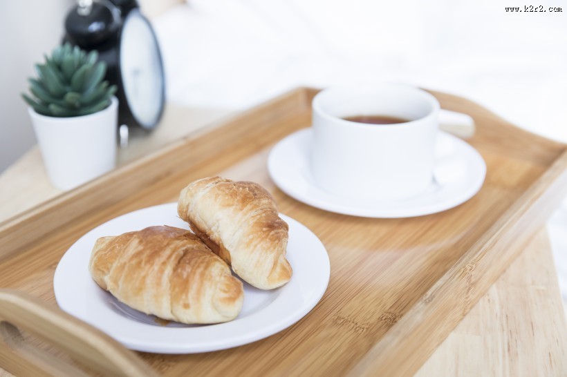 早餐牛角包图片大全