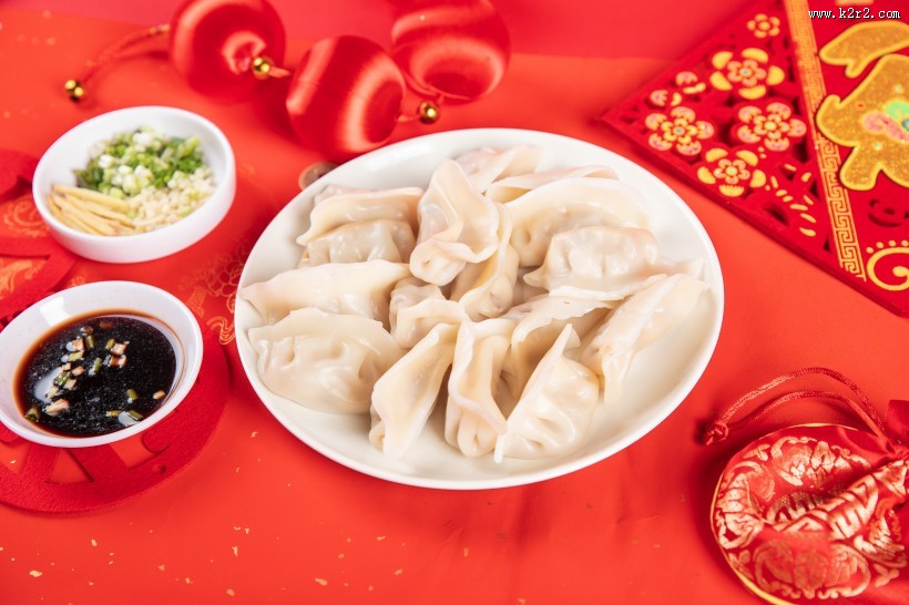 过年春节的饺子图片大全