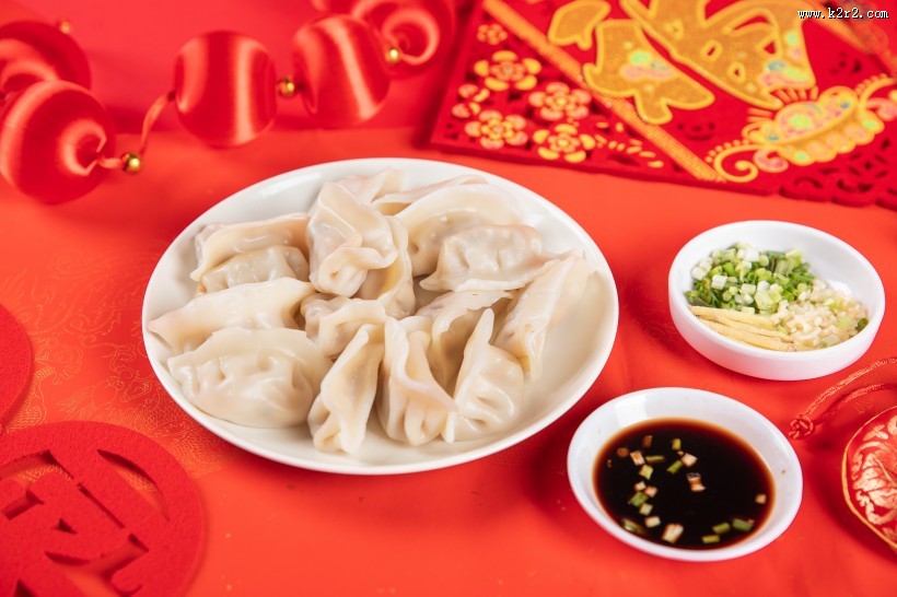过年春节的饺子图片大全