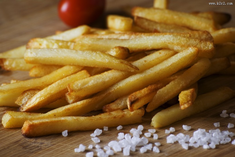 美味的炸薯条图片