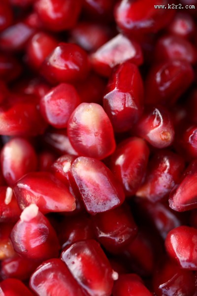 粒粒饱满的石榴粒图片大全
