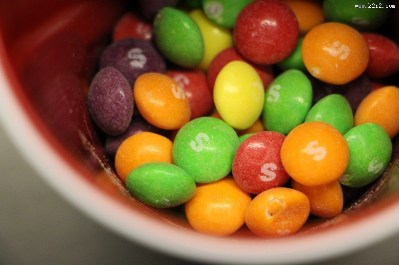 色彩斑斓的糖果图片