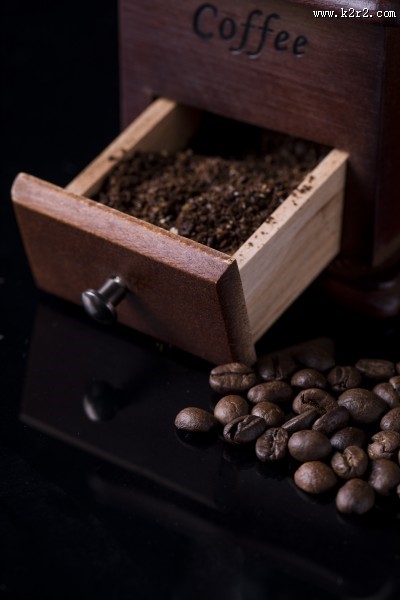 味道浓郁的咖啡豆图片