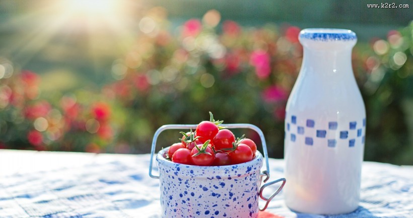 樱桃番茄圣女果图片