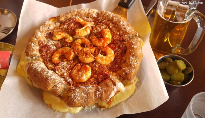 诱人的披萨图片