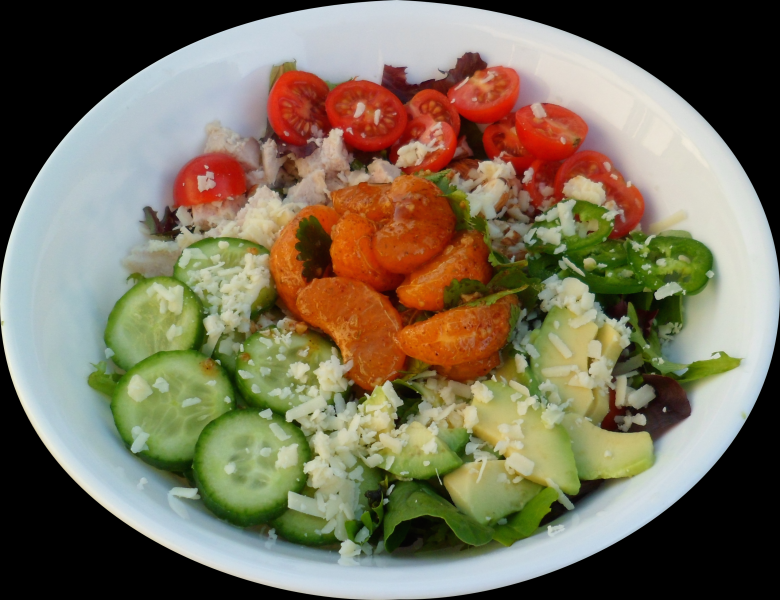 营养的蔬菜沙拉图片