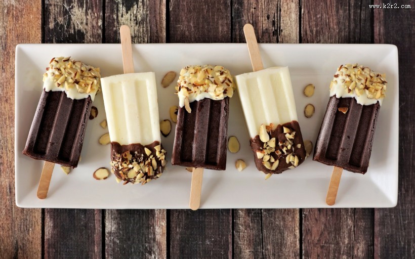 美味的冰棒图片