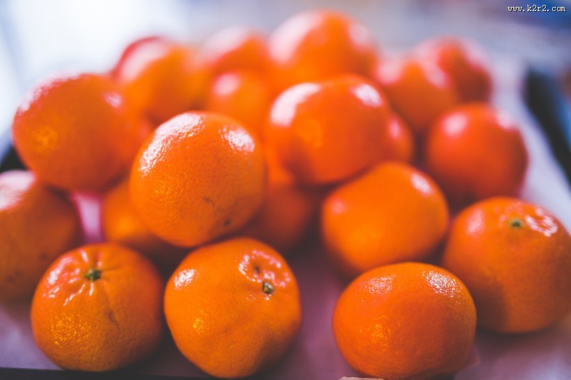 新鲜的橘子图片