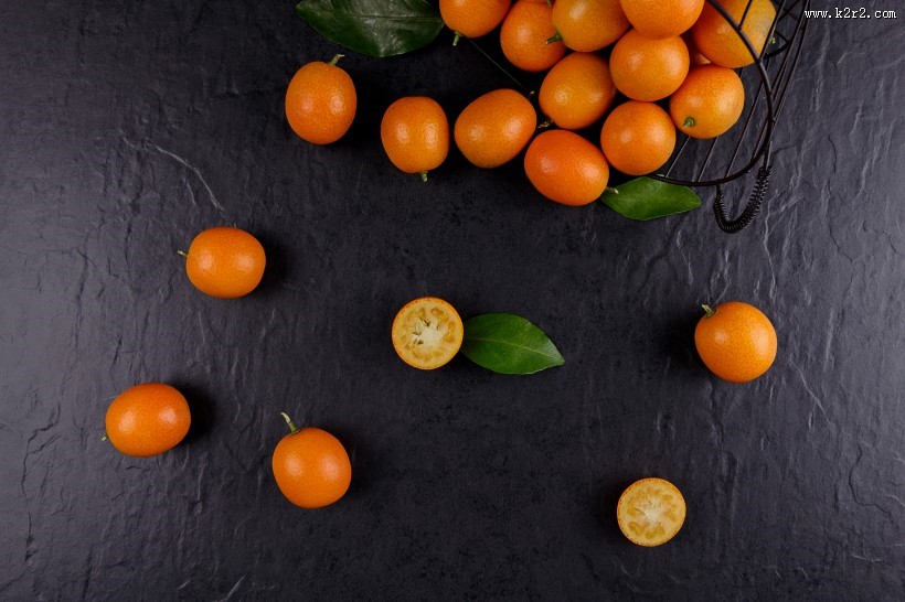 酸涩的金桔图片大全