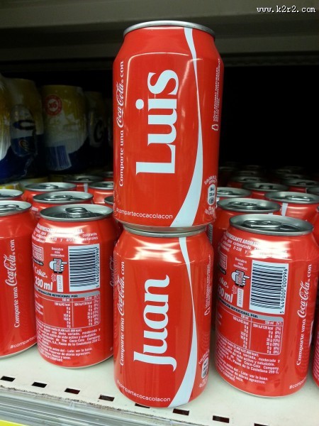 罐装可口可乐图片