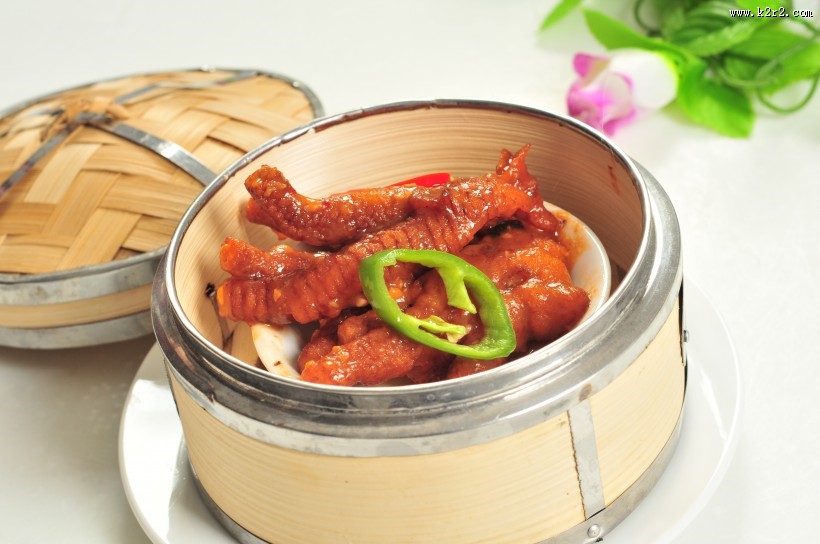 美味好吃的卤味凤爪图片大全