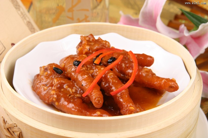 美味好吃的卤味凤爪图片大全