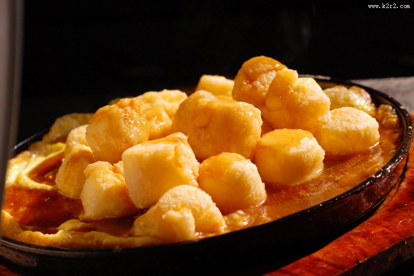 美味可口的红烧日本豆腐图片