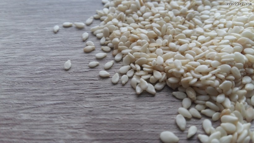 香气袭人的白芝麻图片大全