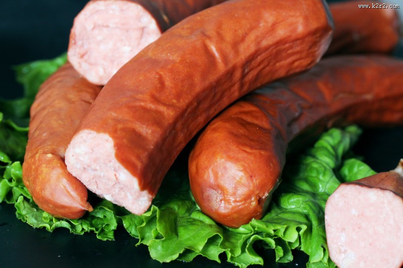 美味好吃的哈尔滨红肠图片