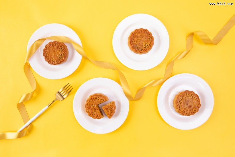 美味的中秋节月饼图片